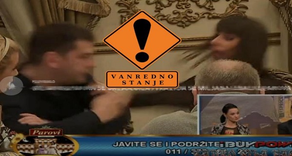 VANREDNO STANJE: Zapomaganje, pa DIVLJI NASRTAJ! Zovi POLICIJU! Hitno IZBACIVANJE IZ PAROVA!? (VIDEO)