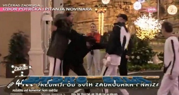 TUČA U ZADRUZI! ŠUT NA KVARNO: Obezbeđenje reagovalo, a razlog – SRAMAN PO LJUDSKI ROD! (VIDEO)