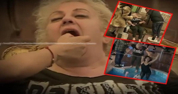 OVAKVU JE JOŠ NISMO VIDELI: Vesna Rivas SKROZ PIJANA! Izvlačili je iz bazena, vukli po vilI… (VIDEO)