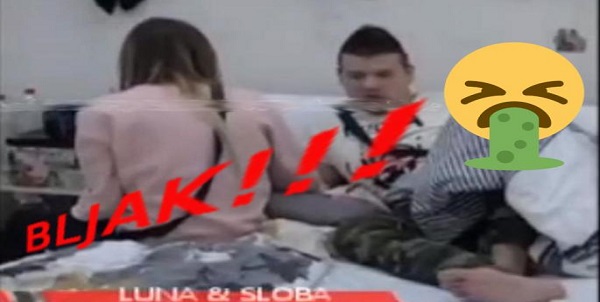 Luna povikala: BLJAAK! FUUJ! Njihova najveća gadost do sad! Slobo SMRDIŠ! A on u USTA… NEEE! (VIDEO)