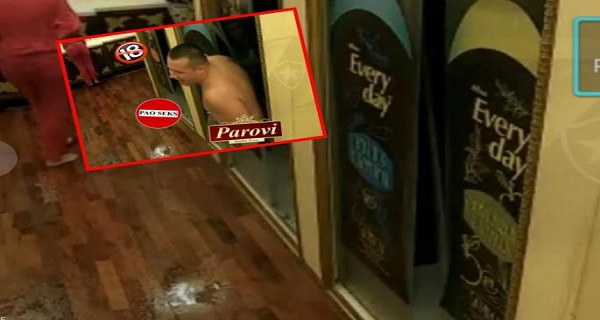 VRELA NOĆ U VILI: Perović sa DVE ukućanke u tuš kabini! RAZVALILI VRATA! (VIDEO)