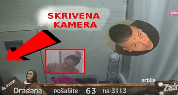 TRIK PRODUKCIJE! KAMERA IPAK SNIMA WC: Zgadiće vam se Luna i Sloba! Ona spustila GAĆE, a on…BLJAK