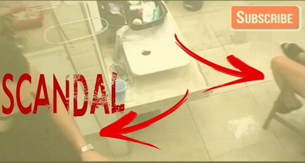 NAJVEĆA TAJNA IZ WC-A: Ona navlači šorc, on se UNOSI u kameru – a njen OTAC… Pa ovo je HAOS (VIDEO)