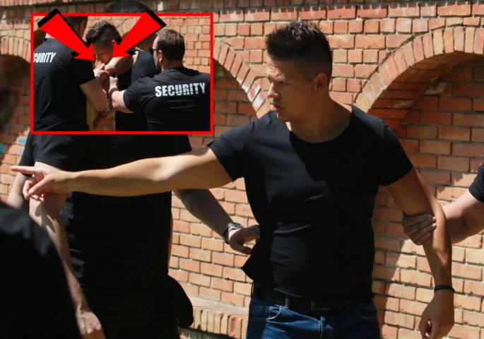 NOVI DETALJI! Nakon što je Sloba izašao iz kola, ona je NASRNULA na njega! OBEZBEĐENJE IH RAZDVAJALO