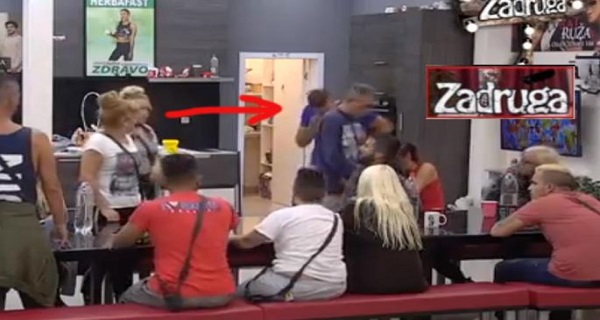 ZABIO MU GA PRAVO U OKO! Urliknuo od bola, pa bacio flašu! Miljana zamalo da se SRUŠI (FOTO)