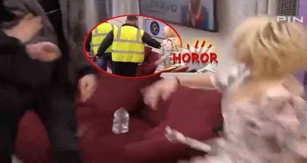 SRAMOTNO! Divlje nasrnuo na ŽENSKO! Posle šamara, bruka! “Produkcijo, j*baću vas!” UŽAS! (VIDEO)