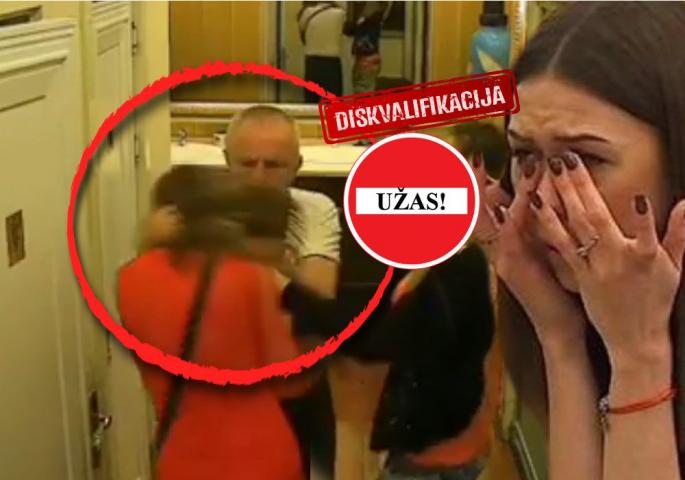 PUKAO ŠAMAR – MOMENTALNA DISKVALIFIKACIJA Žabac dočekao Milijanu iza ugla, ŠČEPAO joj glavu i RAZVALIO