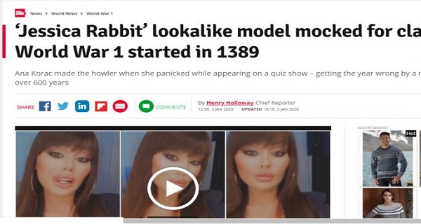 I ENGLEZI SE SPRDAJU S NJOM! Britanski tabloid ismeva Anu Korać zbog STRAŠNOG neznanja! (VIDEO)