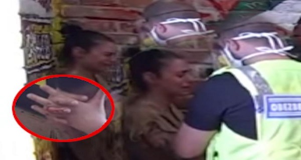 NECENZURISANO – ISPLIVALO – Mina ZARILA STAKLO U RUKU – Dok OBEZBEĐENJE pokušava da joj pomogne…
