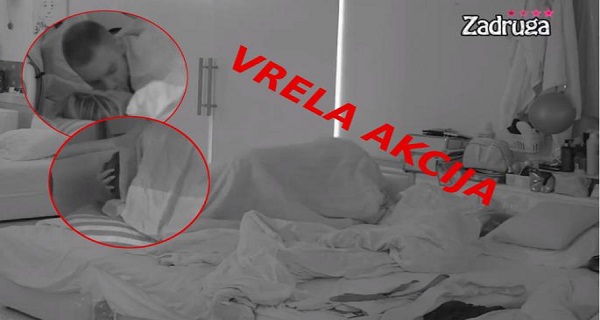 PAO PRVI S*KS! Nataša i Anđelo PROBILI LED: Sve se TRESLO – Trajalo je satima, zadrugari gledali (VIDEO)