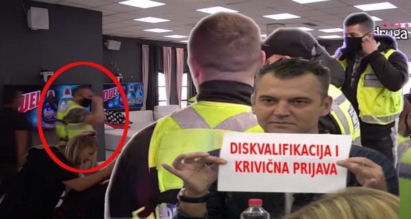 HITNA DISKVALIFIKACIJA I KRIVIČNA ZBOG PREBIJANJA DEVOJKE? Od udarca odletela METAR! I obezbeđenje u šoku (VIDEO)