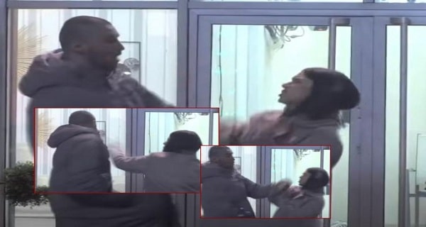 PLJUŠTE ŠAMARČINE, ONA URLA – NECENZURISANI VIDEO NASILJA! Milica i Mensur u nikad BRUTALNIJOJ SVAĐI!