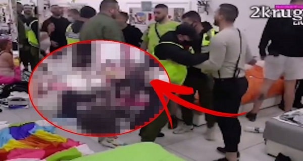 ŠUTIRAO GA KRVNIČKI U GLAVU – Isplivao NECENZURISAN SNIMAK TUČE! Svi vrište, on ne prestaje da UDARA
