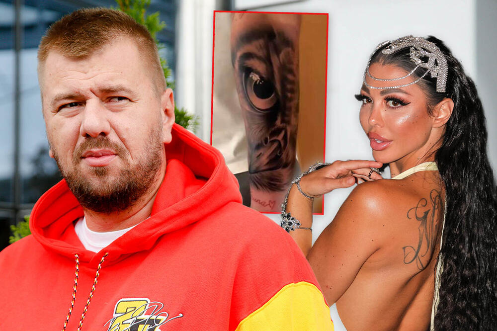 HTEO SAM DA ISTETOVIRAM MAJINU VAGINU! Janjuš za Kurir o crtežu na svom telu: Pošto je PREVELIKA, stavio sam MARINKOVIĆKINE OČI!