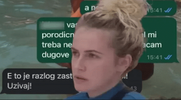 ŠOK: Milica Veličković objavila prepisku sa Terzinim bratom: Porodica bivšeg verenika joj TRAŽI NOVAC “Očekuju da vraćam dugove”