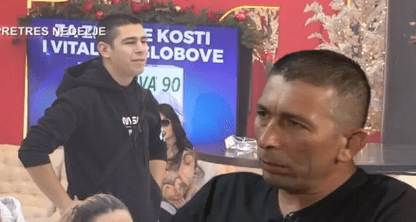 PREOKRET: Cela Srbija je plakala zbog Ćubinog susreta sa ocem, a sada se nije udostojio da sinu čestita Novu godinu – takmičar slomljen od bola