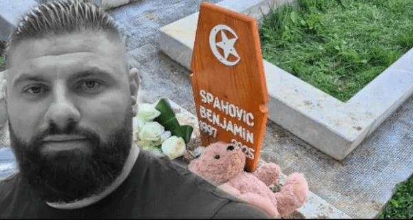 Potresne scene na sahrani Benjamina Spahovića: “Toliko toga smo prošli zajedno, moj dobri Benjo” – mnogobrojna porodica i prijatelji ga ispratili u suzama