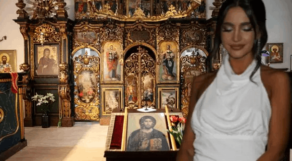 Uz Božji blagoslov, Anđela Đuričić posetila pravoslavnu svetinju: Obratila se moćnim rečima iz manastira