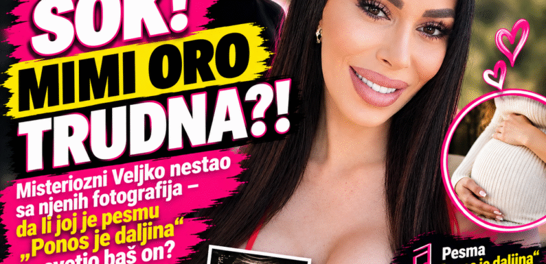 ŠOK BOMBА! MIMI ORO U PODMAKLOJ TRUDNOĆI, A MISTERIOZNI MUZIČAR NESTAO IZ NJENOG ŽIVOTA?! Veljko iz Prokuplja joj navodno posvetio pesmu „Ponos je daljina“, sada svi čekaju njeno oglašavanje!
