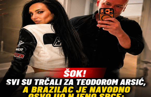 OVO NIKO NIJE OČEKIVAO! Brazilac navodno „ukrao“ Teodoru Arsić pred nosom pevača i sportista – ona ćuti!