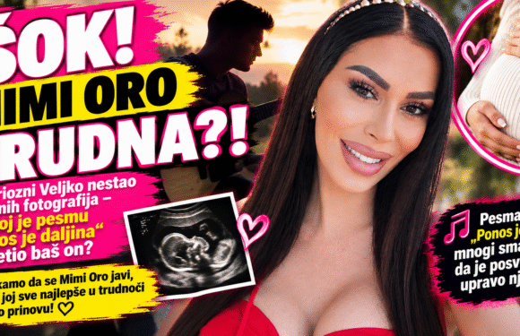 ŠOK! MIMI ORO JE TRUDNA?! Misteriozni Veljko nestao sa njenih fotografija – da li joj je pesmu „Ponos je daljina“ posvetio baš on?