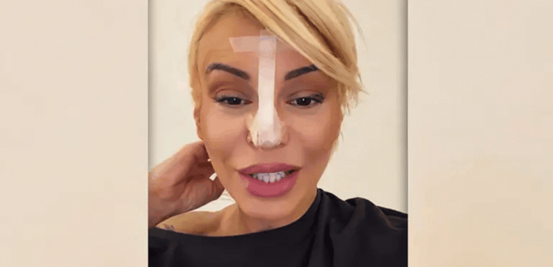 Dušica Jakovljević sa zavojima na licu! Voditeljka zabrinula javnost, otkriveno šta joj se dogodilo (FOTO)